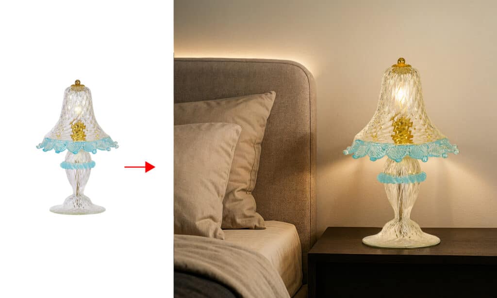 Lamp-Photography-AI-and-photoshop-editing